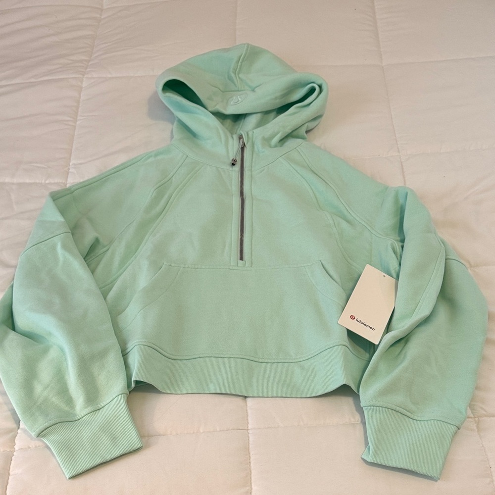 NWT SOLD OUT Lululemon Scuba Oversized Half-Zip Hoodie SEAM